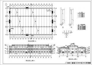 某机械制造厂金工装配车间平面设计图纸解析与优化